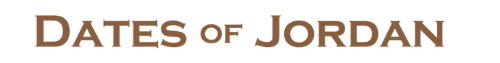 Dates of Jordan Logo Simple
